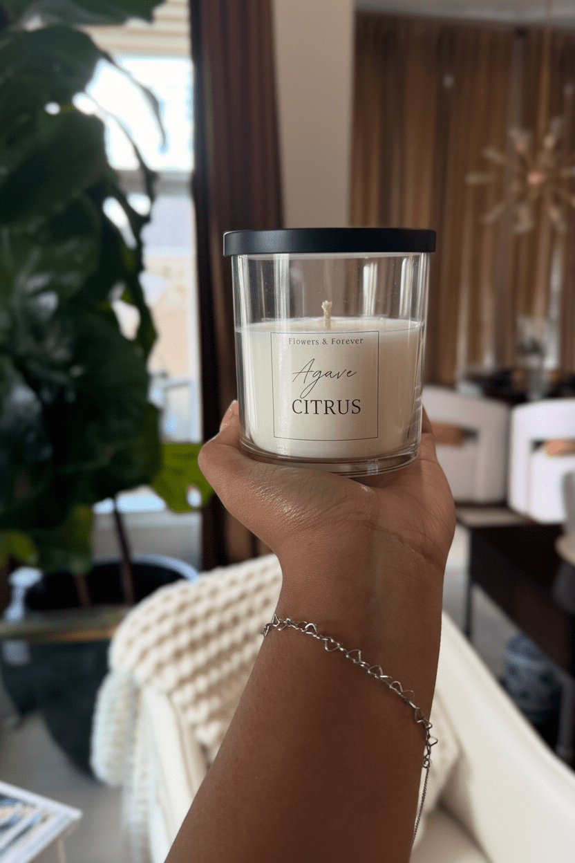 Luxury Candles - Flowers and Forever