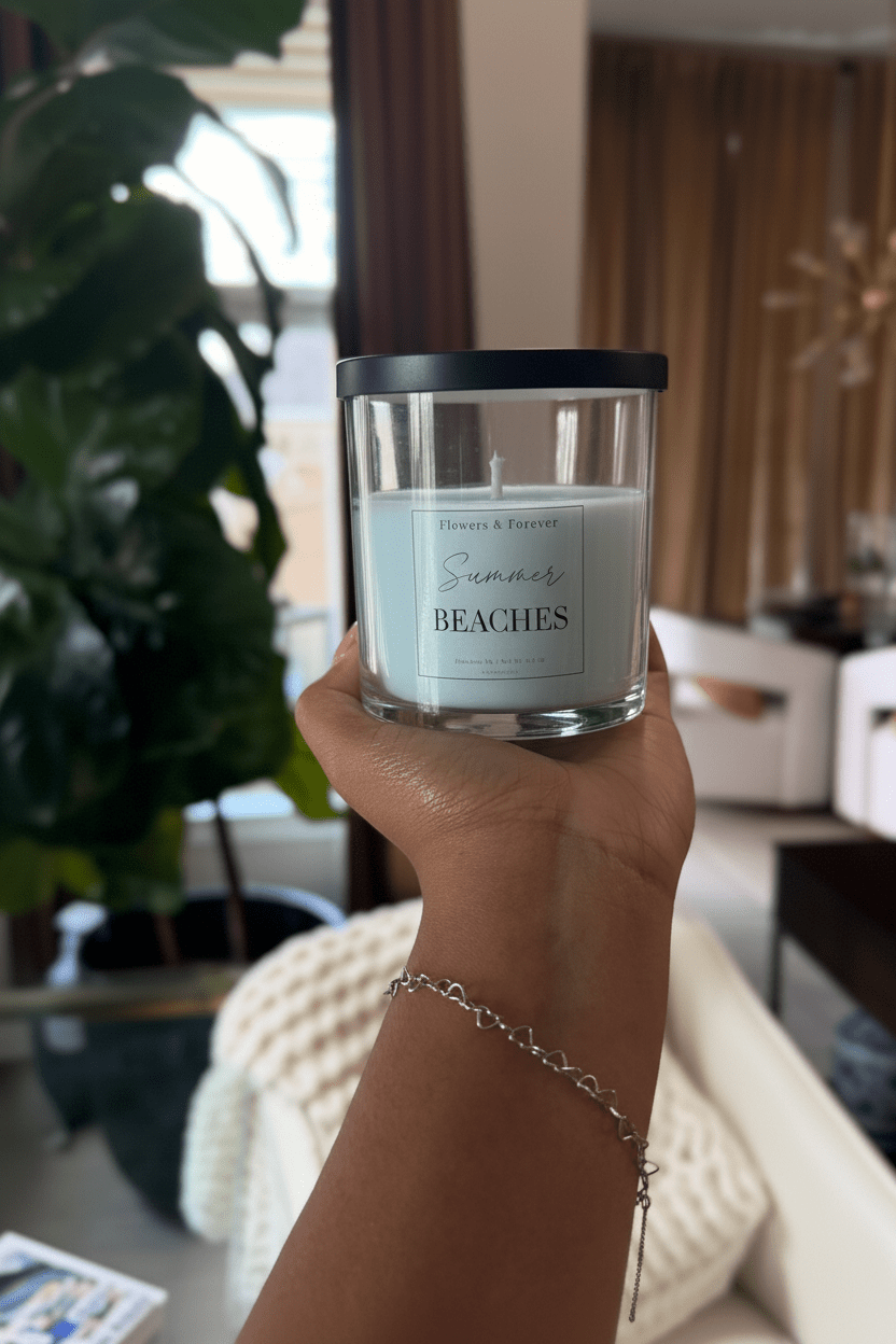 Luxury Candles - Flowers and Forever