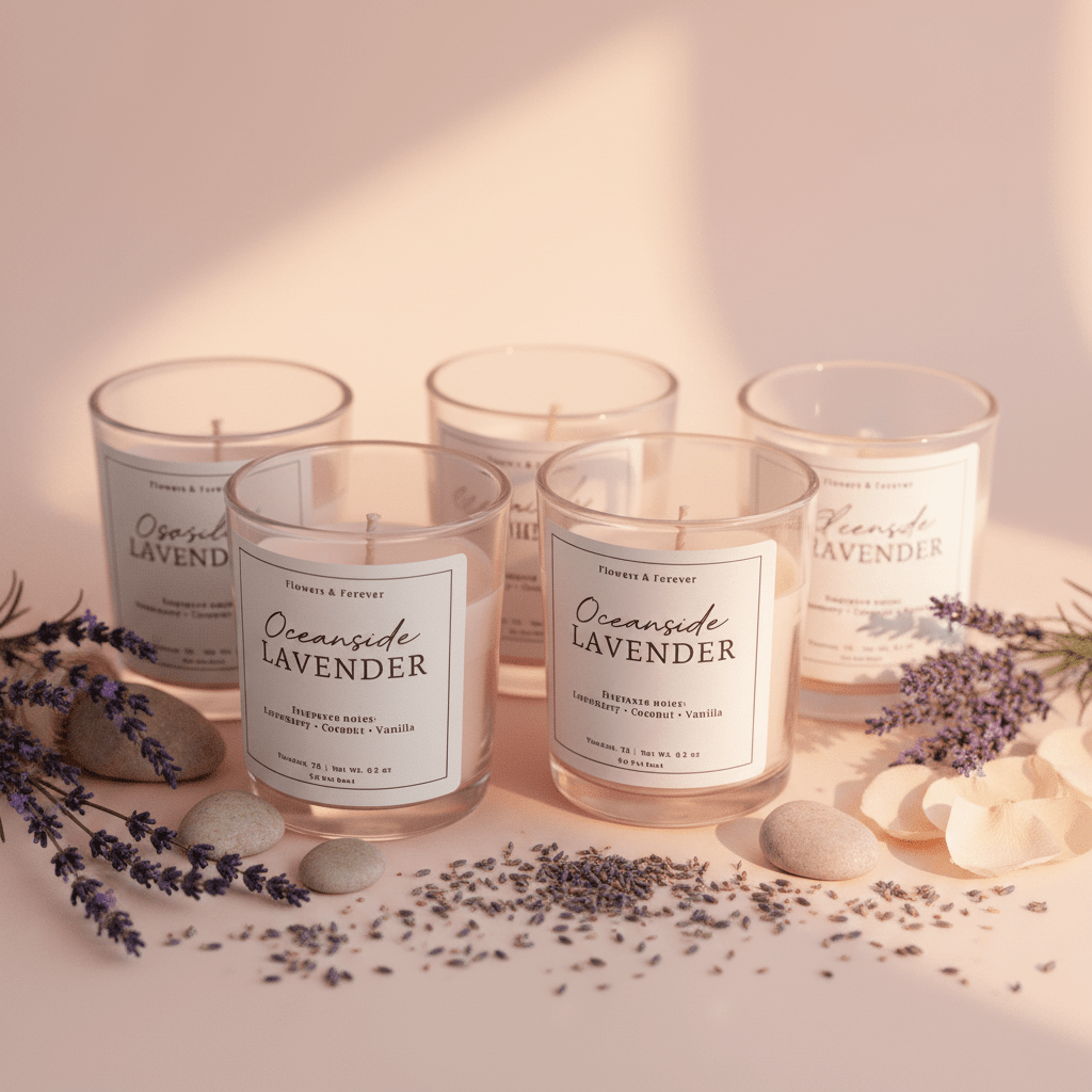 Mini Candle - Flowers and Forever
